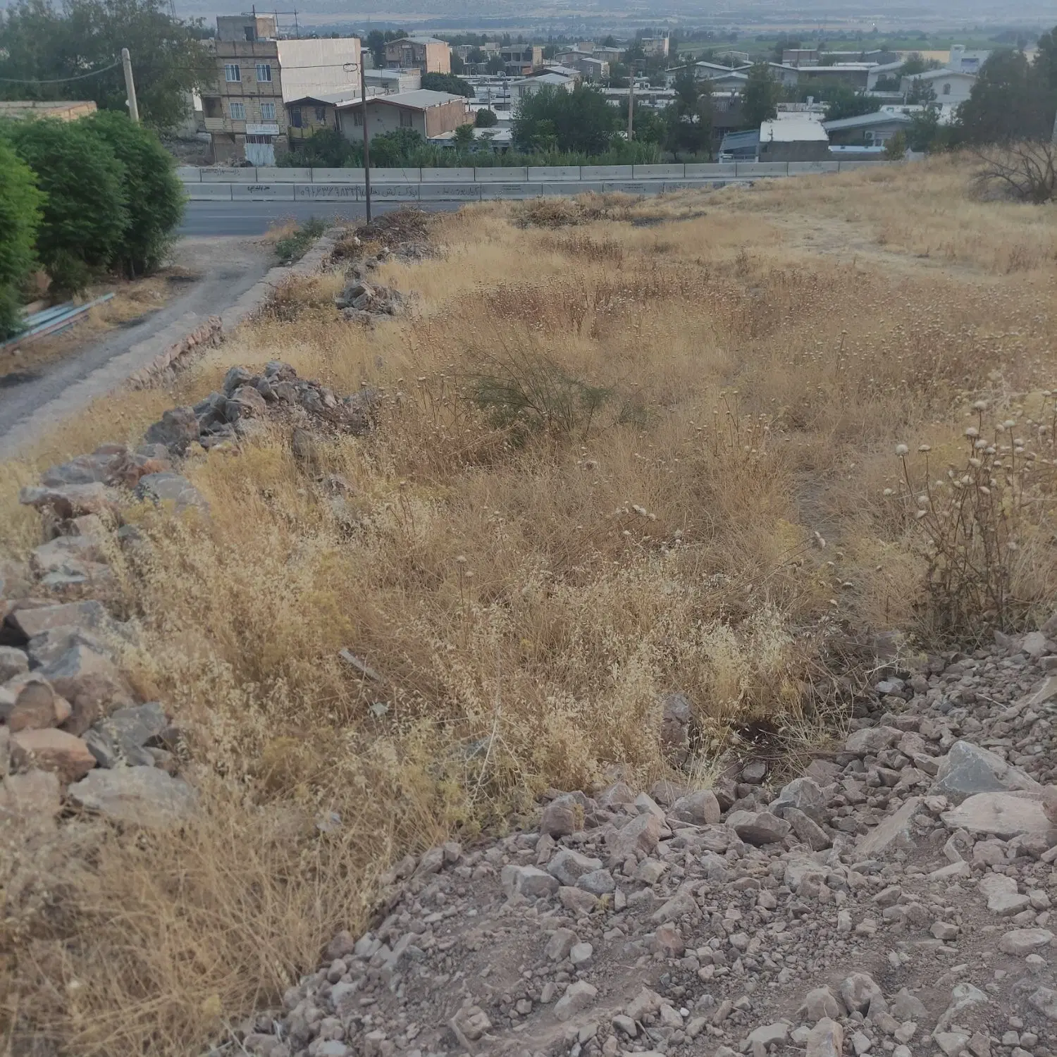 زمین شهرک باباعباس