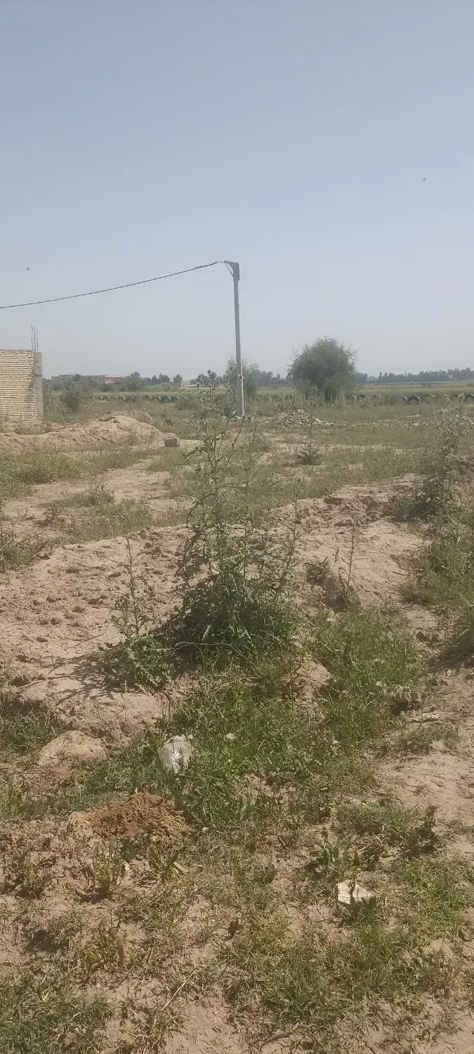 زمین مسکونی 100متر مربع   و هب