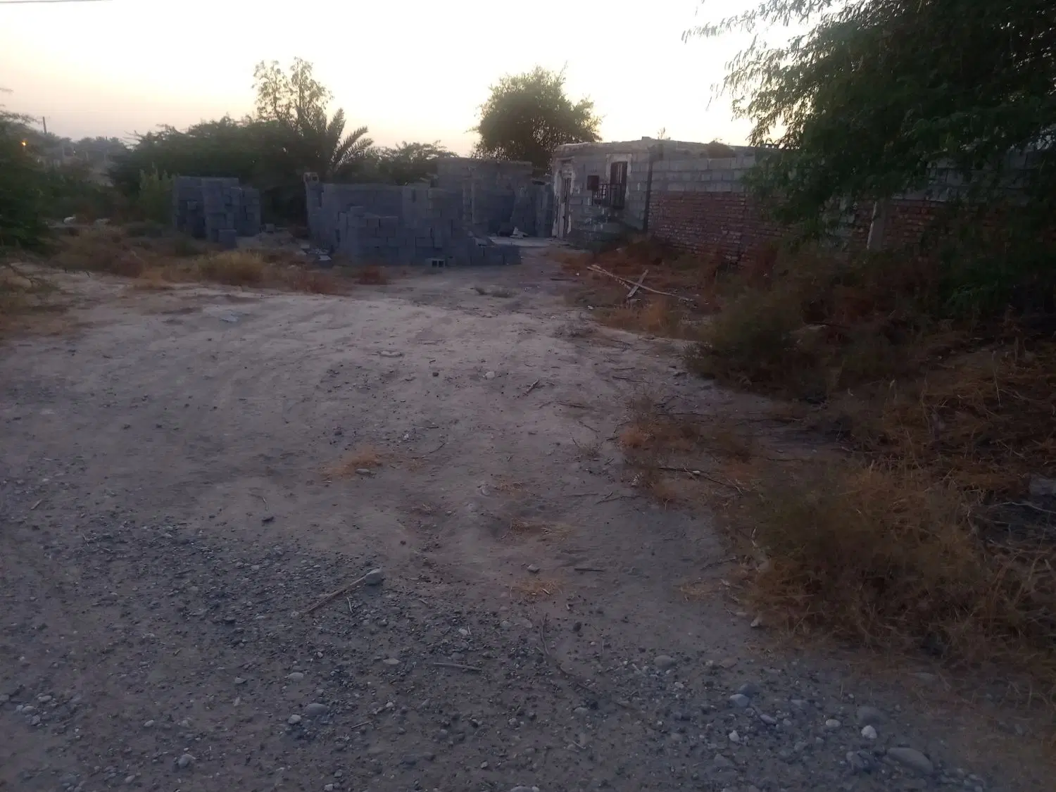 زمین 208متر روستای فخرآباد