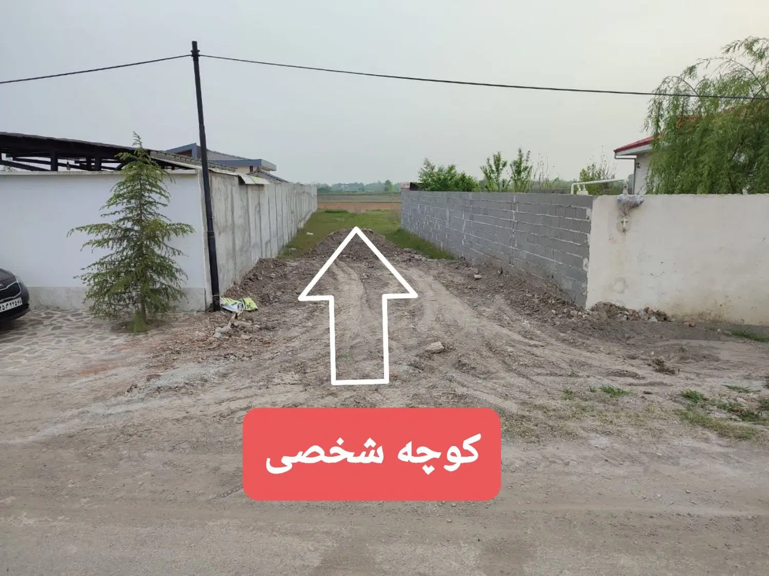 بهشت آرامش ، زمین مسکونی با ویوی بکردر روستای بیج