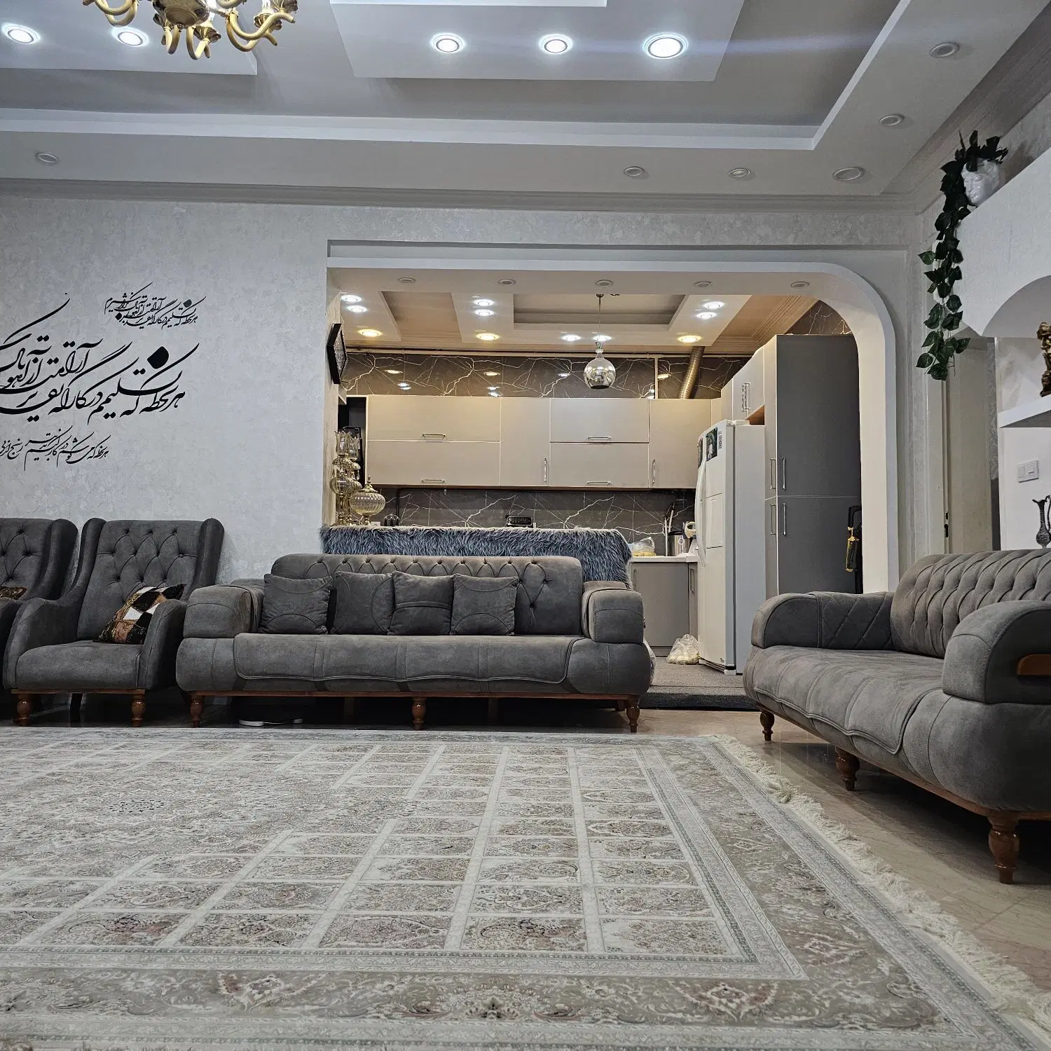 خانه زمینی ۱۸۰ متری فول بازسازی