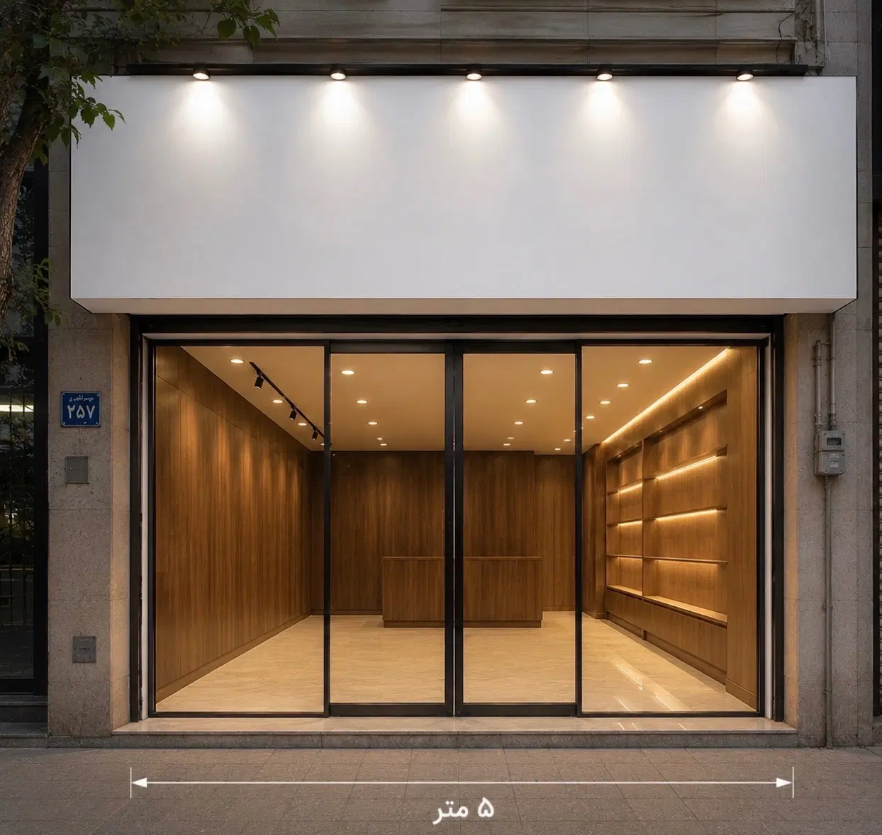 اجاره مغازه داخل کوچه قواره اول ۴۰ متری همراه دکور