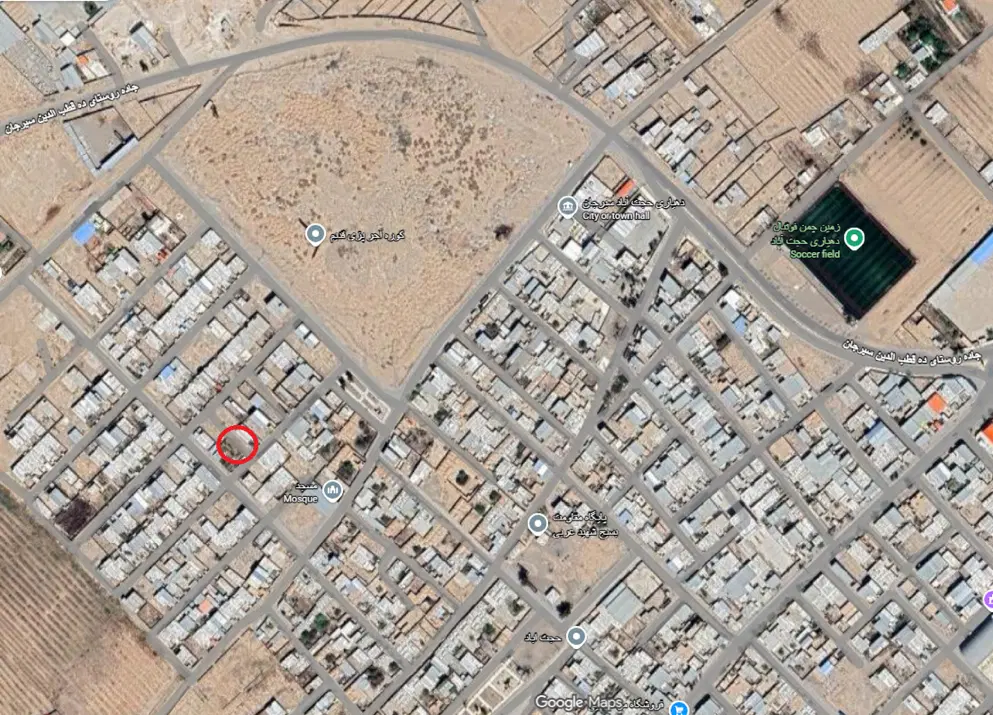 زمین مسکونی حجت آباد