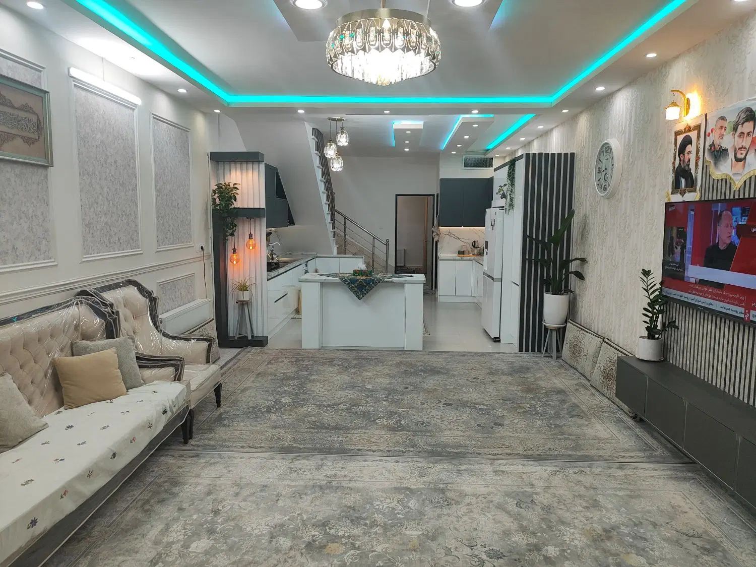 رهن و اجاره ویلایی دوبلکس زیبا و تمیز و تازه ساخت