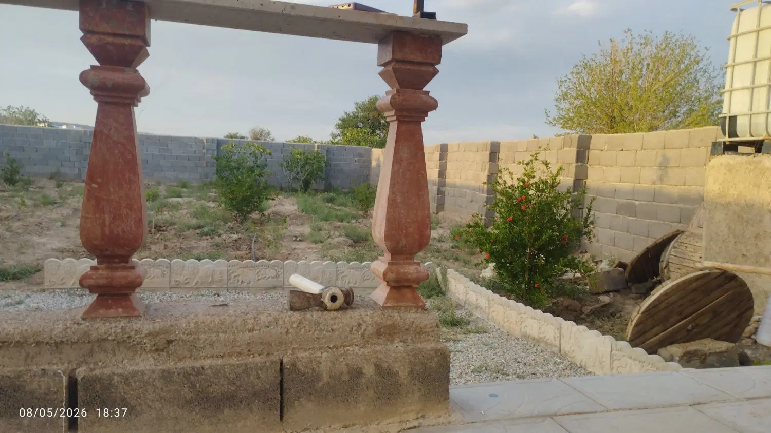 باغچه 4دیواری 500متری در قشلاق چلبلو   سلکان