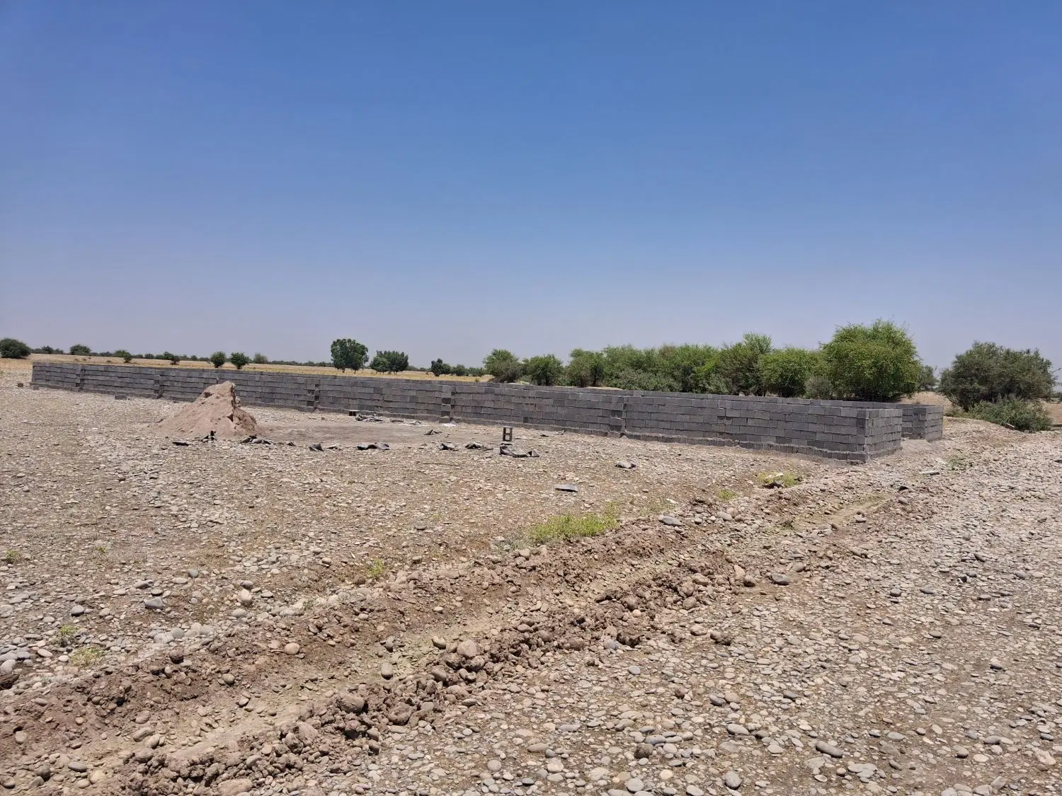 زمین باغچه ۵۰۰ متری