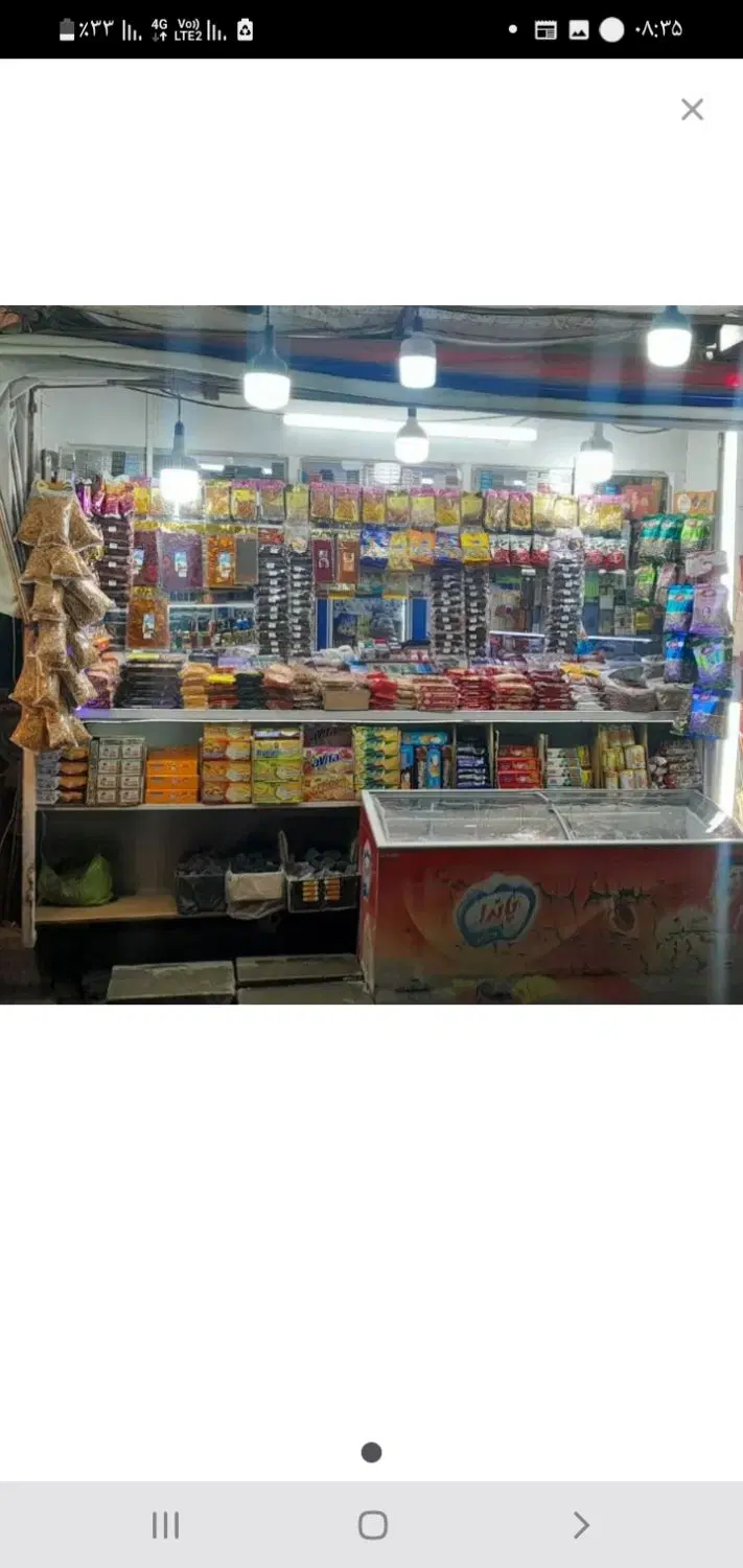 دکه تنکلاتی  در نمین
