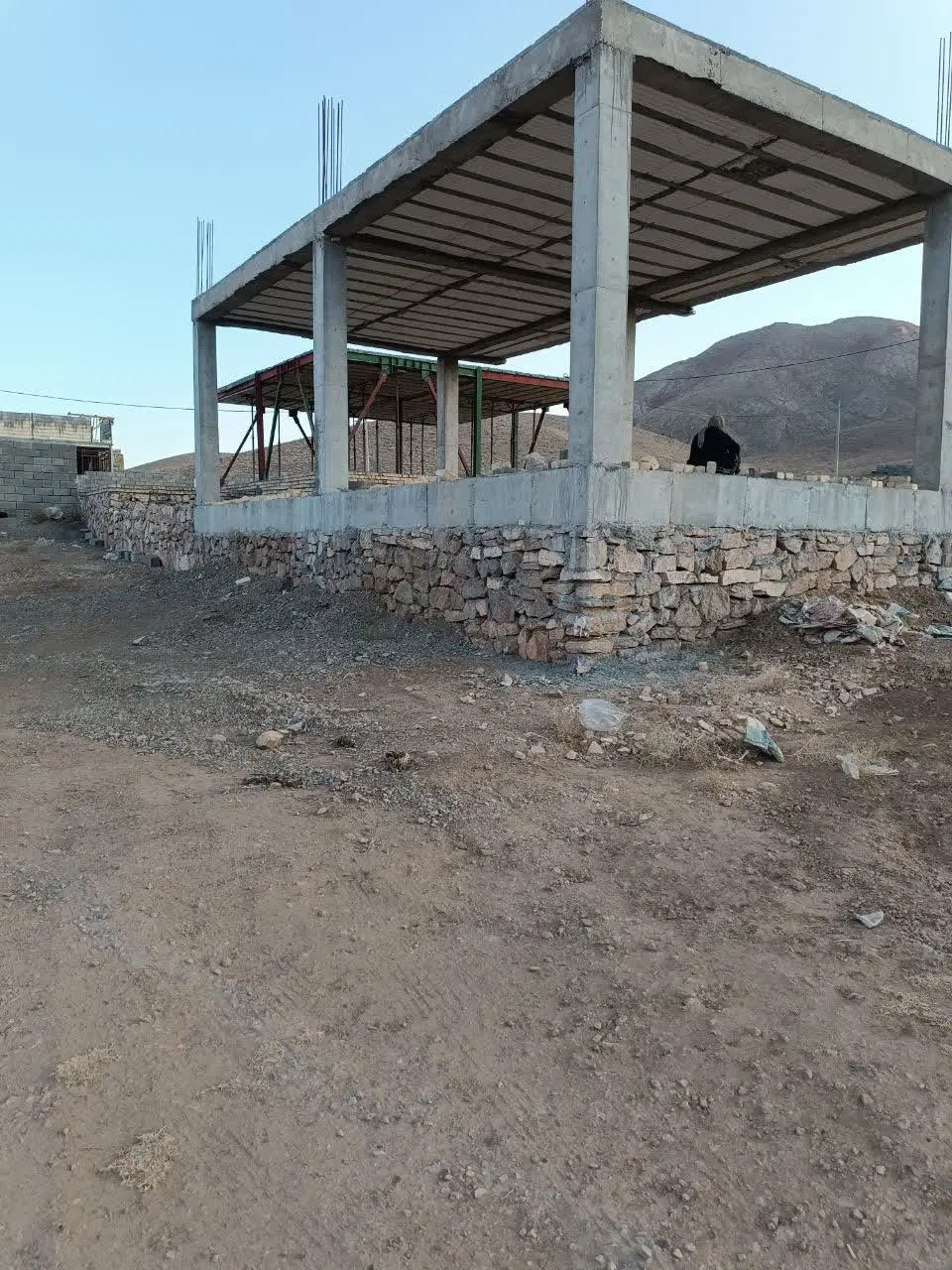فروش زمین سقف خورده