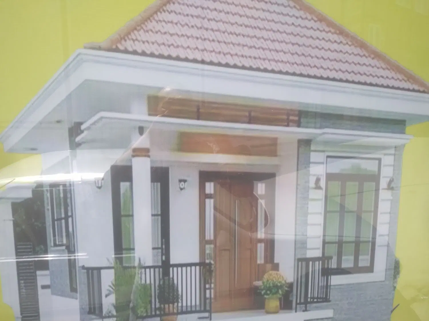 یک باب حیاط به متراژحدا ۷۰متر