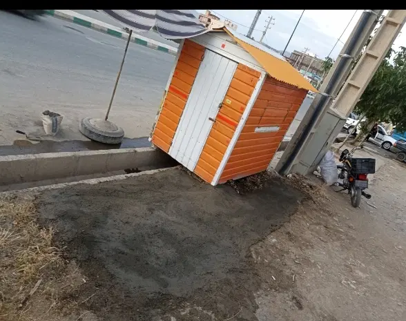 کانکس سیار فست فودی(بازدید مریوان)