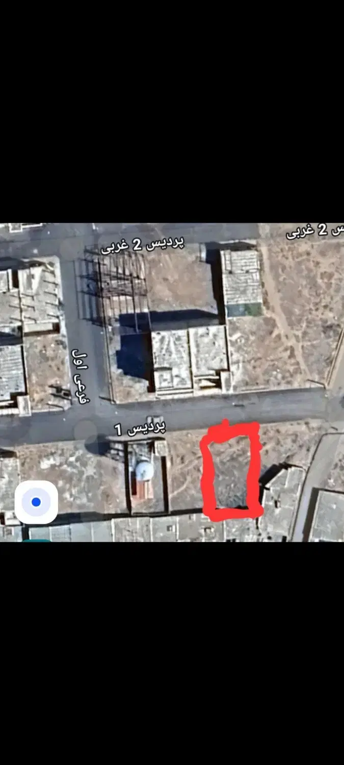 زمین ۱۹۳متری سندتک برگ باغ ارتش