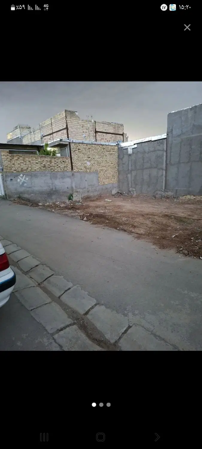 زمین مسکونی کمال اباد حدود ۵۳۰ متره