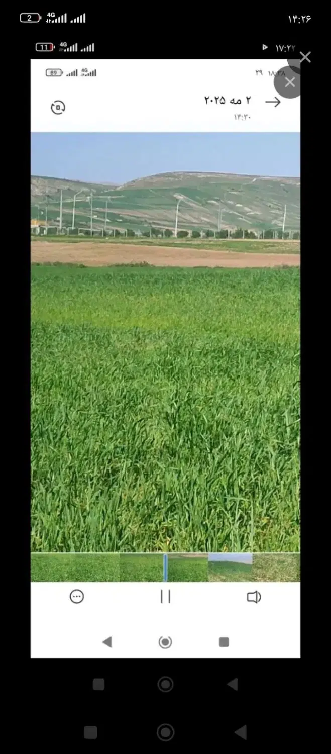 زمین مناسب باغ و کشاورزی
