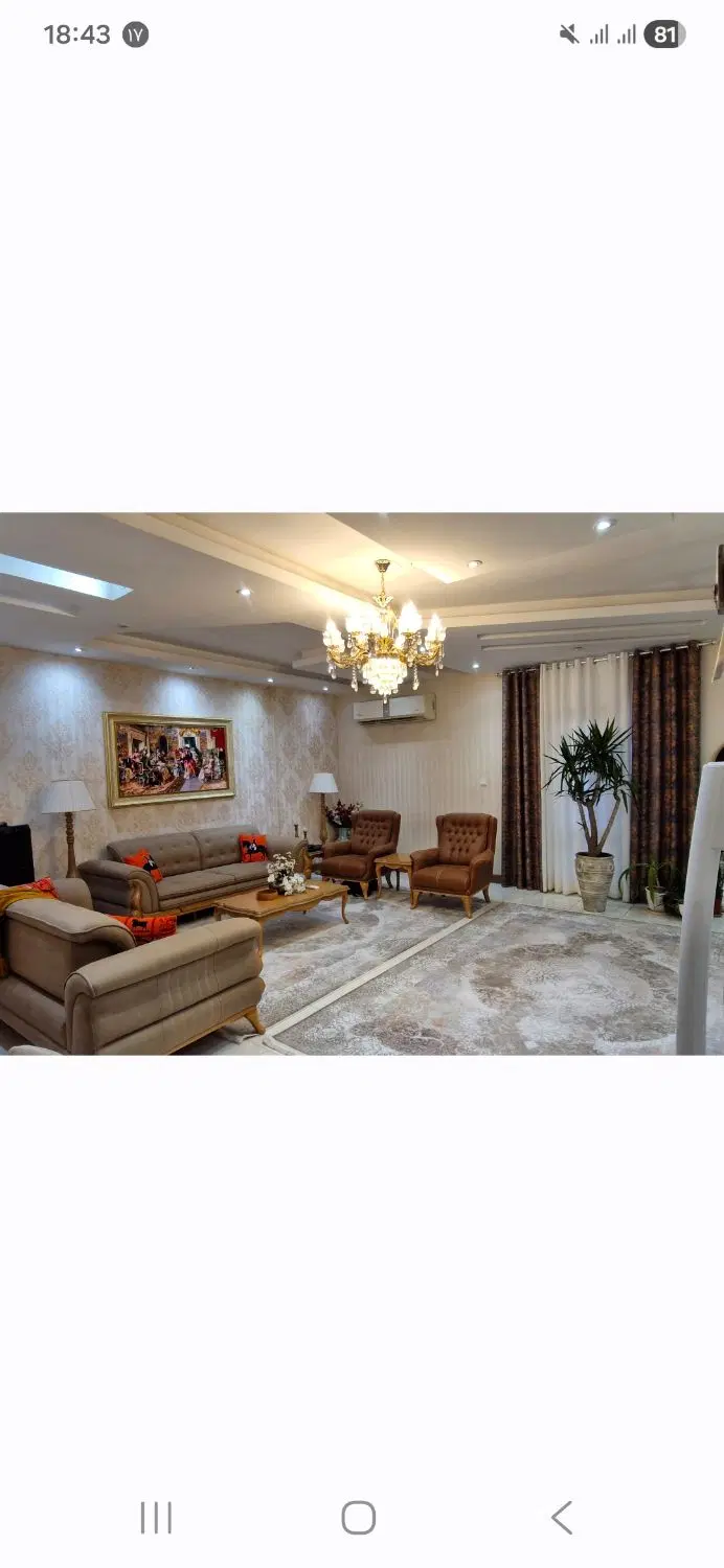 آپارتمان تکواحده ۱۱۶ متری