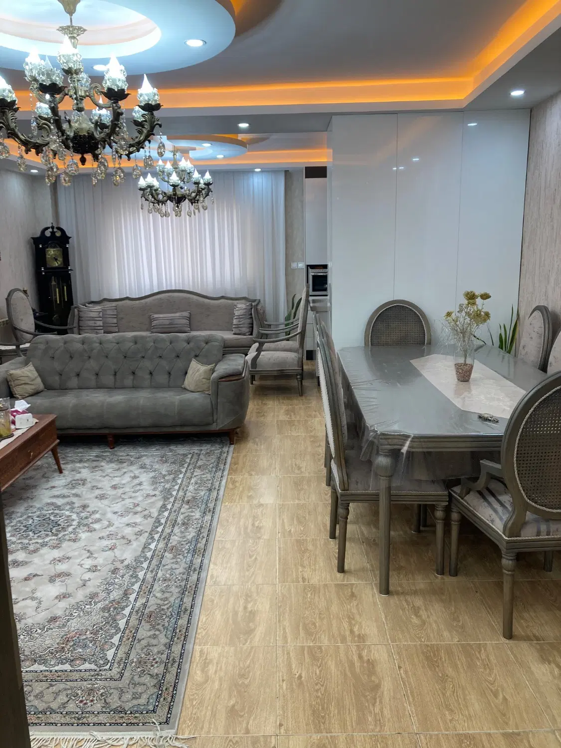۱۲۰متر_بیستون_پارکینگ اختصاصی_اسپیلت_سه خواب
