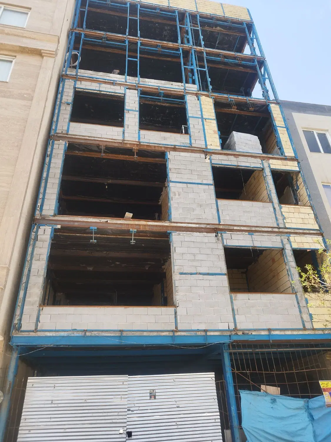اپارتمان ۱۰۰ متری_دو واحدی _تحویل ابان ماه_
