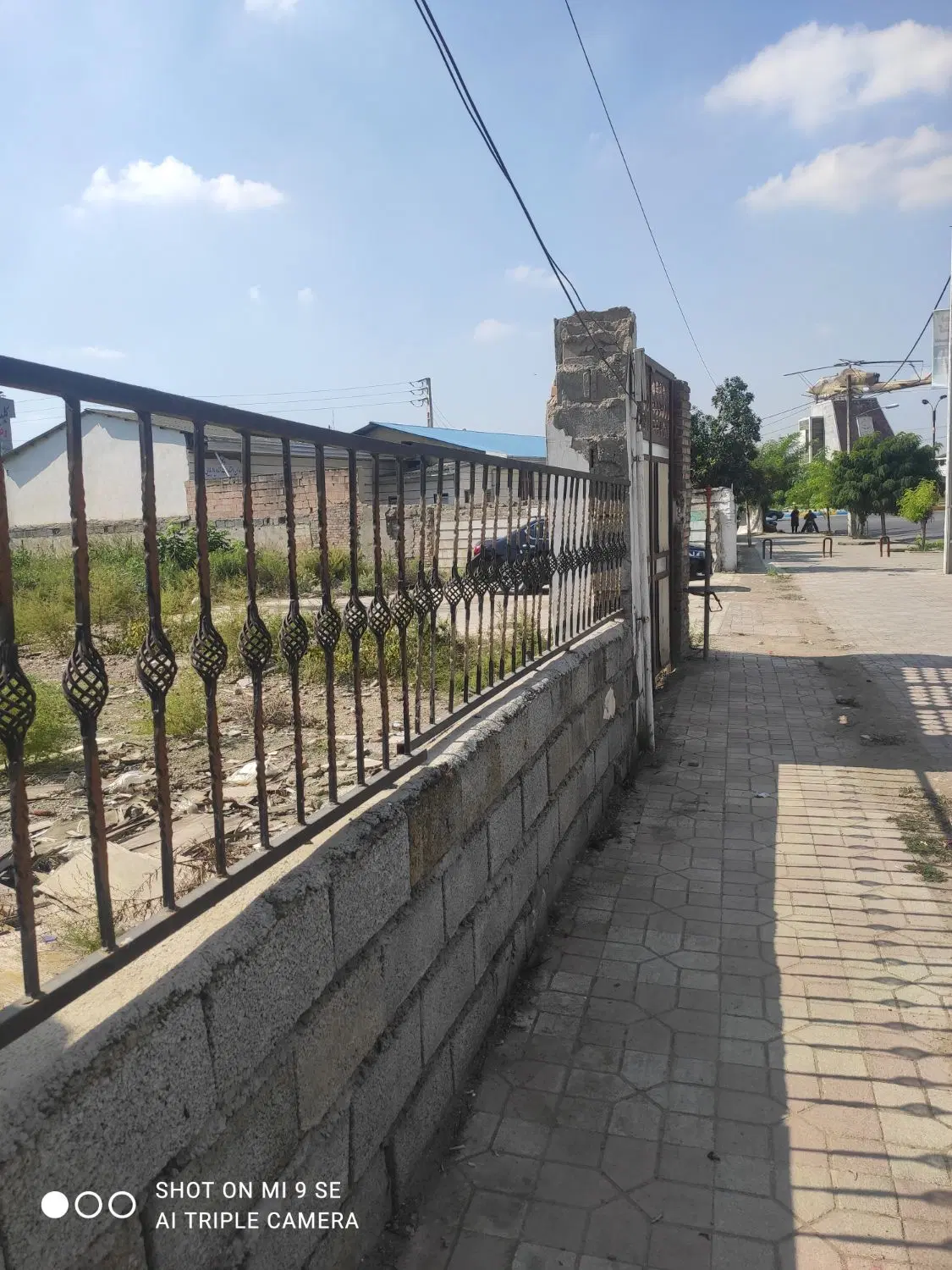زمین تجاری مسکونی ۶۱۳ متر