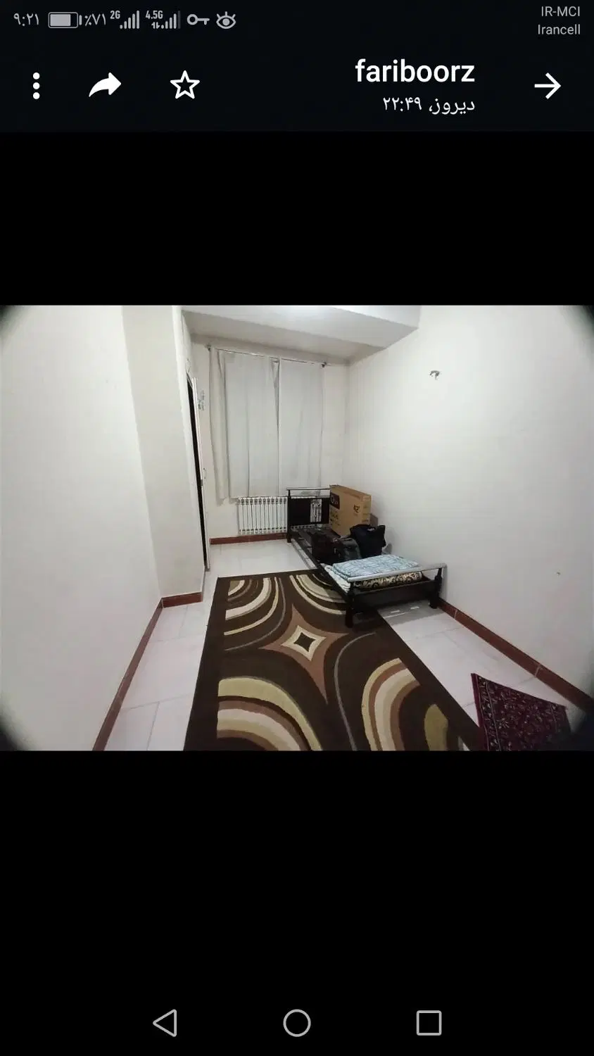 واحد۵۷متری پارکینگ اختصاصی ۶۵۰م رهن کامل