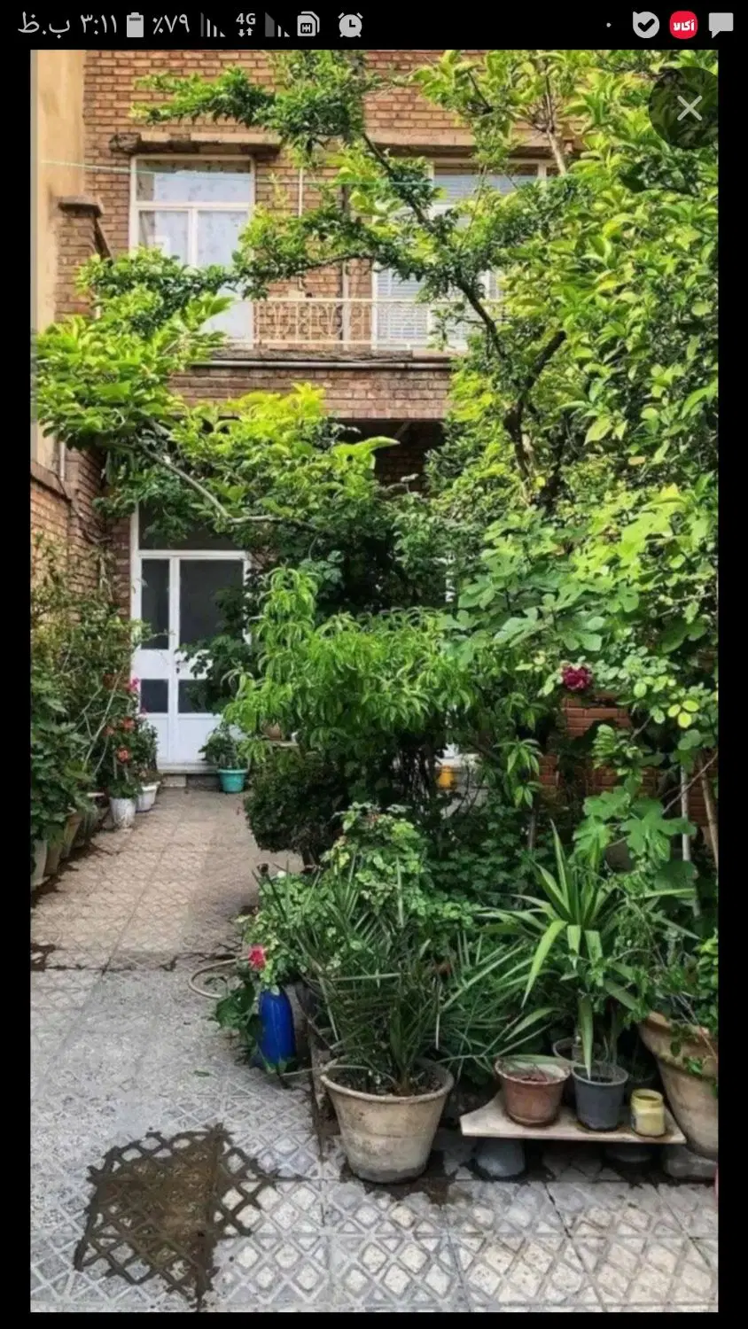 اجاره آپارتمان همکف حیاط اختصاصی شهرک میلاد