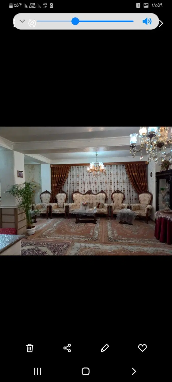 حیاط ویلایی ۲۲۰ متر کوی کردان