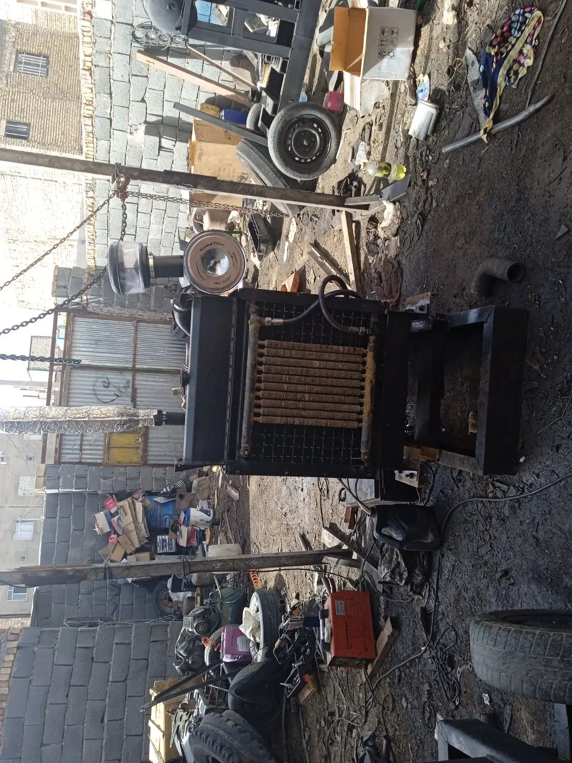 کارگاه یا زمین چهار دیواری داخل مهرشهر