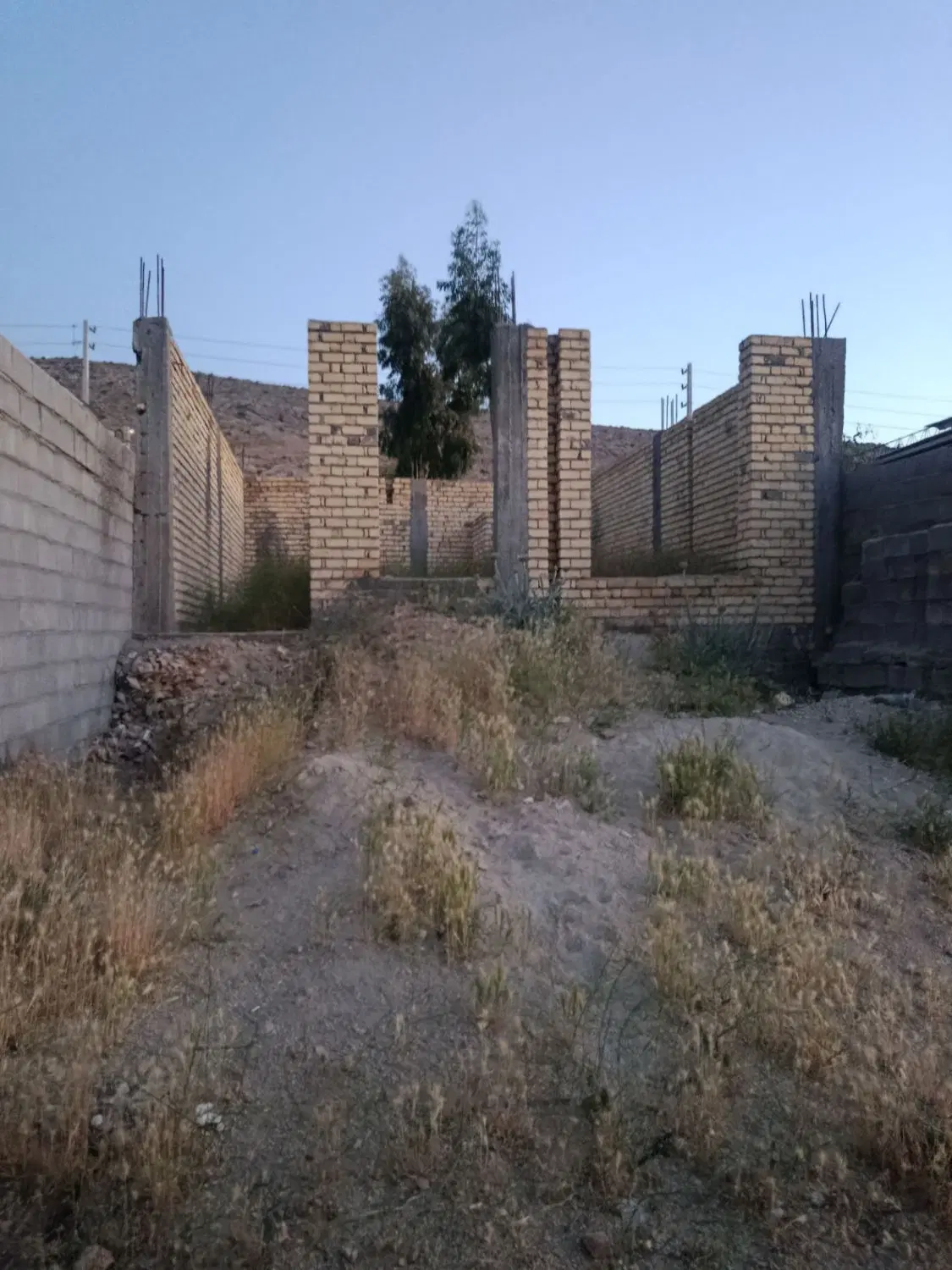 اسکلت ۱۰۰متری تیون تفیهان