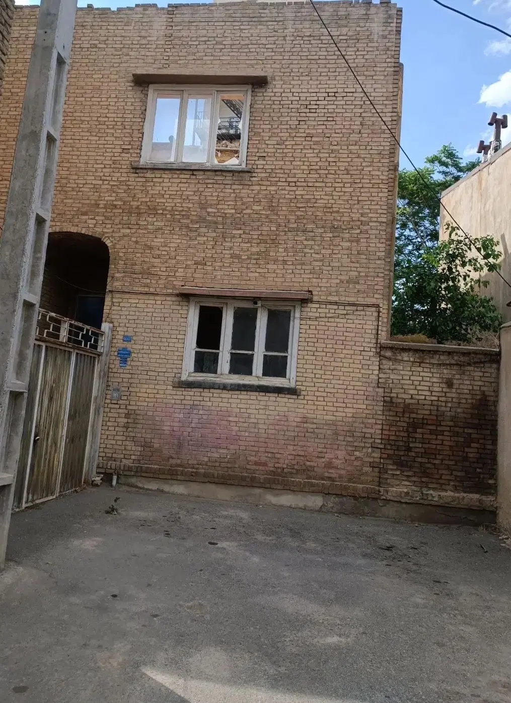 خانه مسکونی کلنگی دوکله