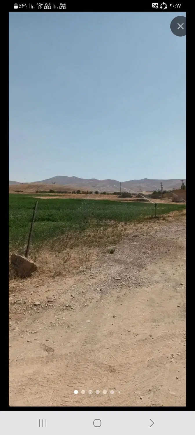 زمین ویلایی معاوظه با ماشین و طلا