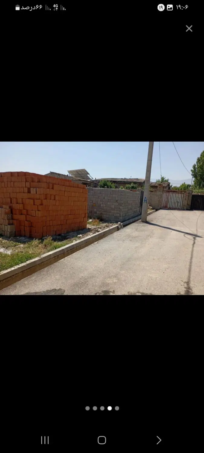 زمین مسکونی اوجابن