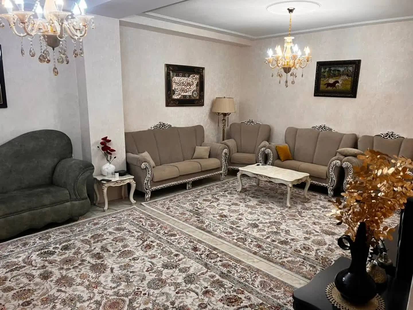 ۷۵متر_ ۲خواب فول بازسازی _بدون دیوارمشترک