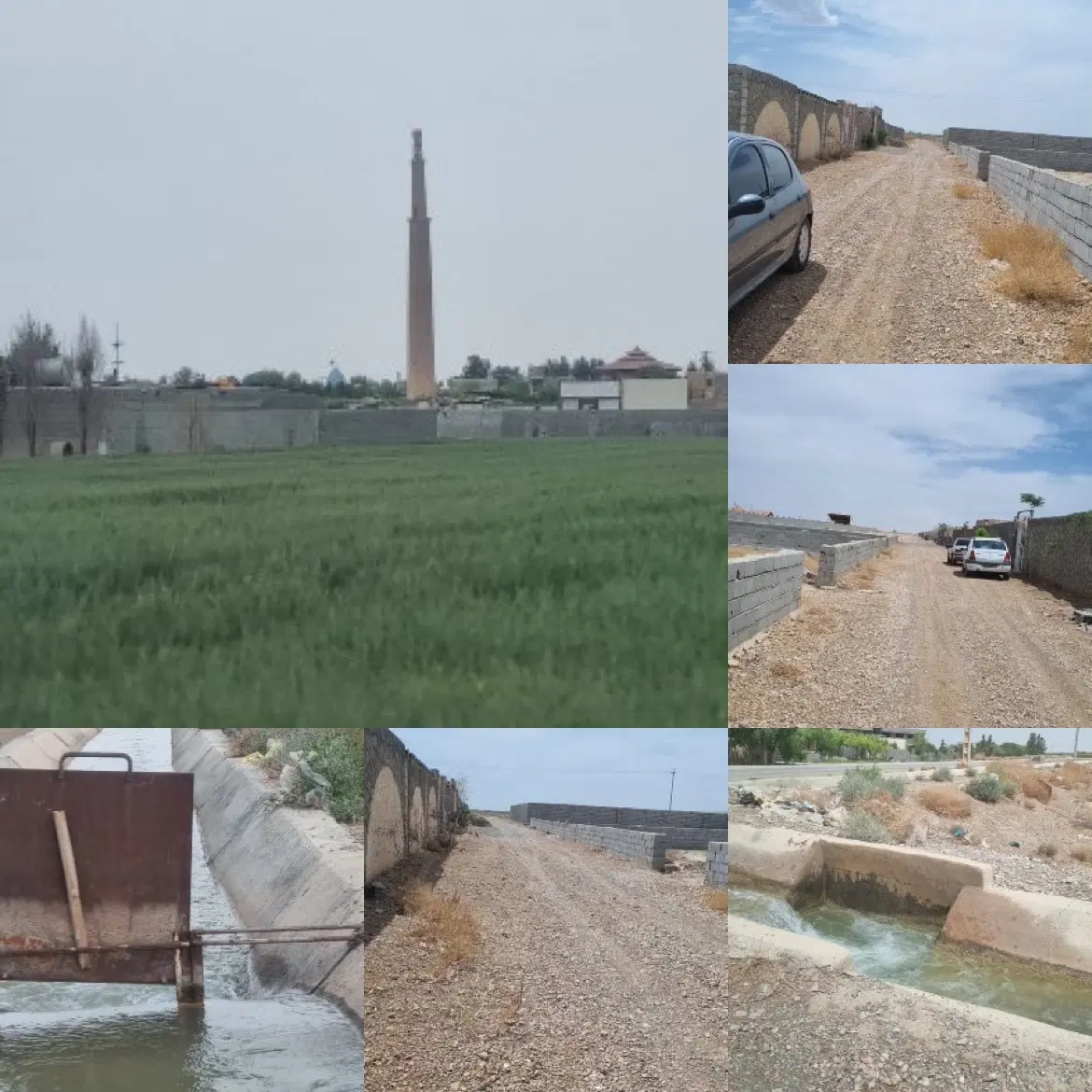 چهار دیواری باغی در شهر سرسبز زیار