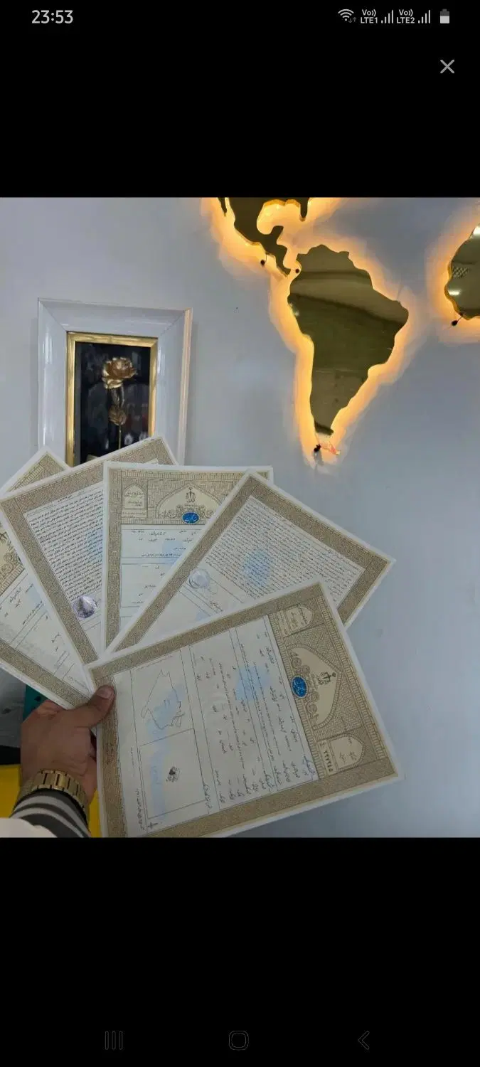 فروش مستقیم زمین تک برگ کارگاهی ۱۷۰ متر شاهین‌شهر