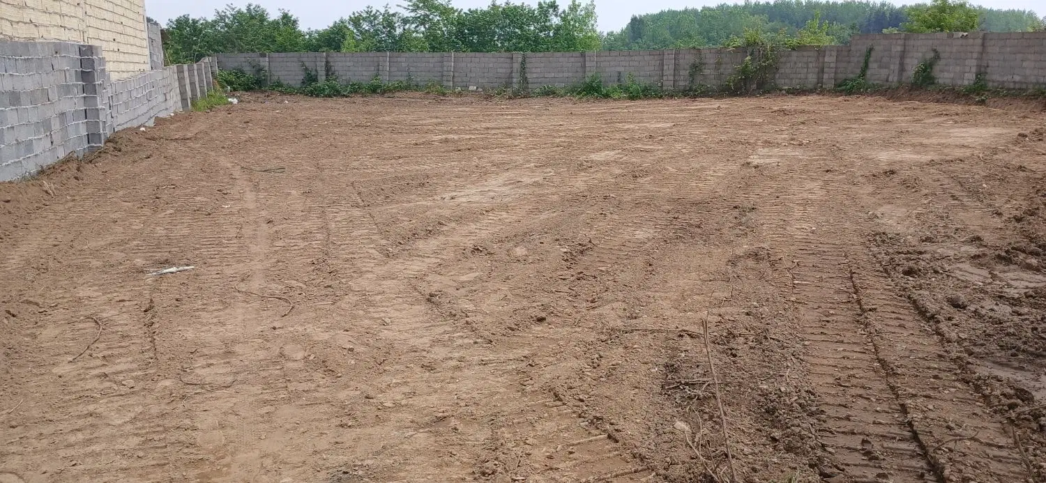 زمین آماده برای ویلاسازی