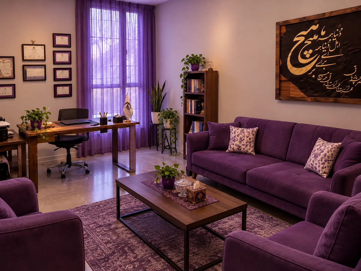 اجاره اتاق و میز در موسسه