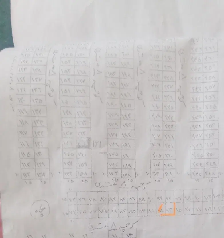 زمین 150متر