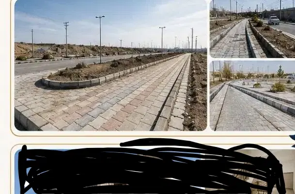 جدول گذاری پیاده رو سازی وجوب کشی
