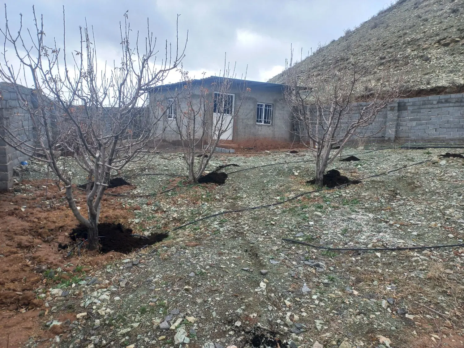 خانه باغ آماده روستای مغانک