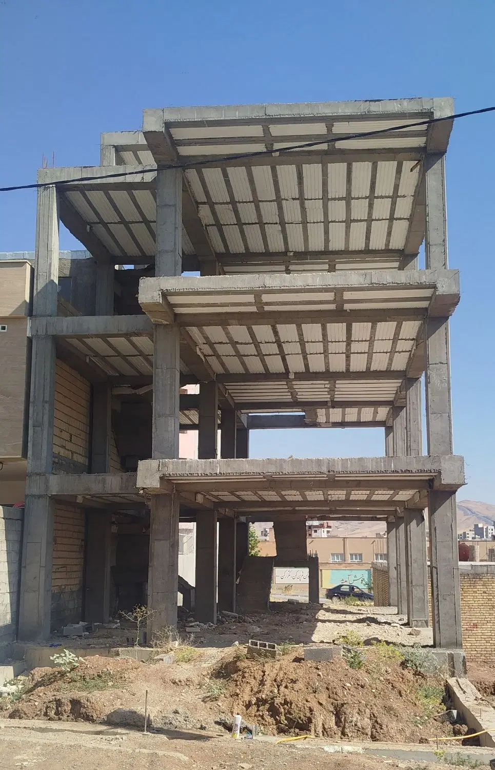 خانه دو طبقه وپیلوت شهرک بعثت