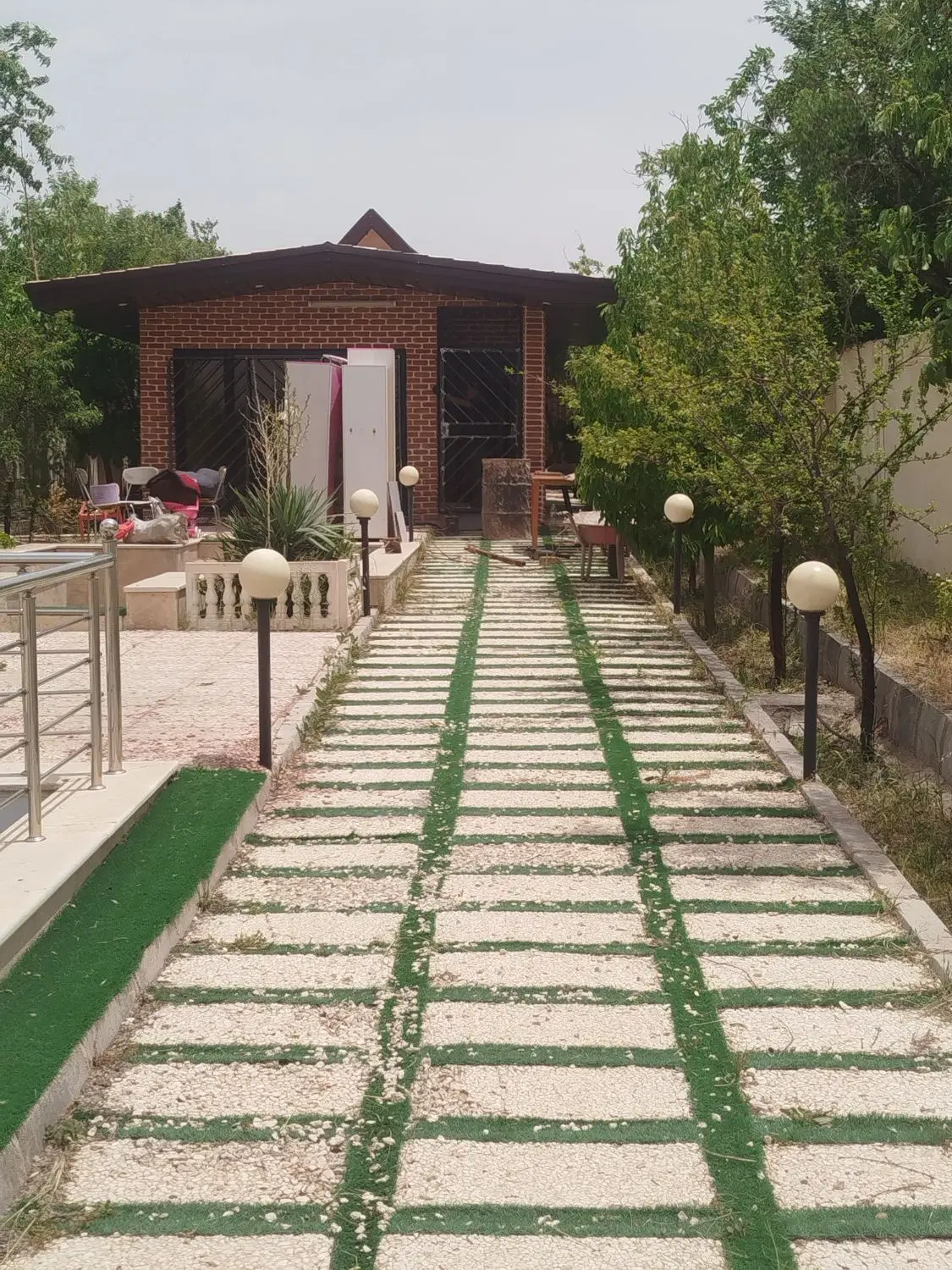 باغ ویلا چهار دیواری بهاران کورانه
