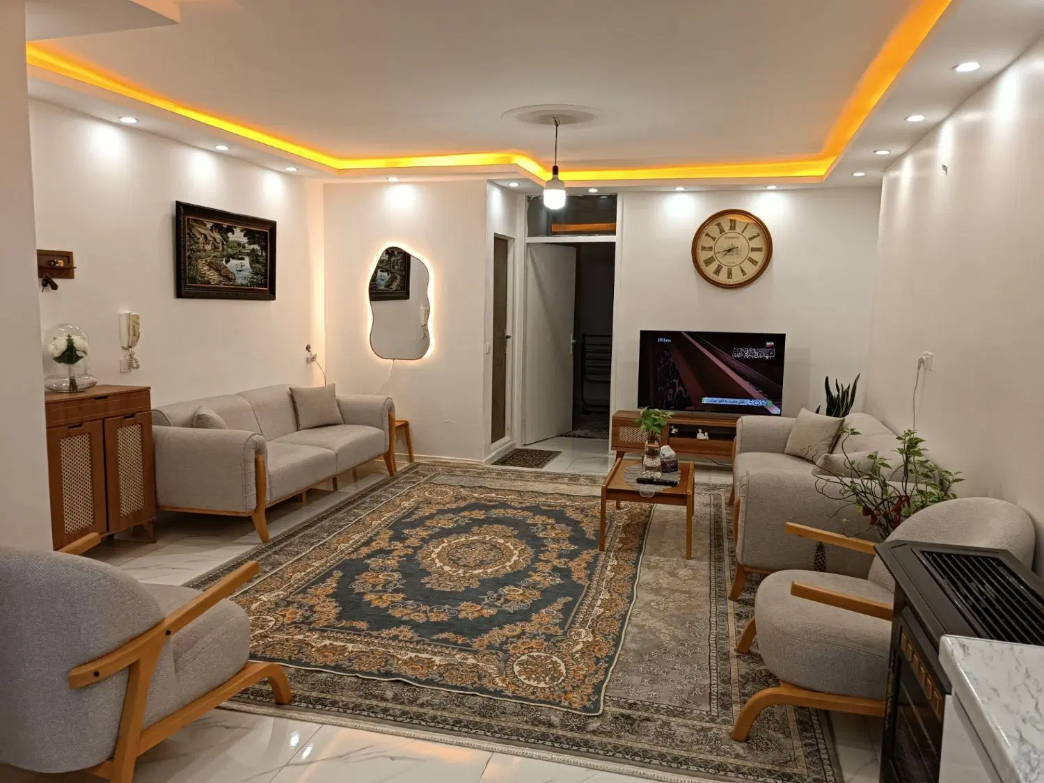 اجاره آپارتمان ۶۰ متری یک‌خواب، فول بازسازی
