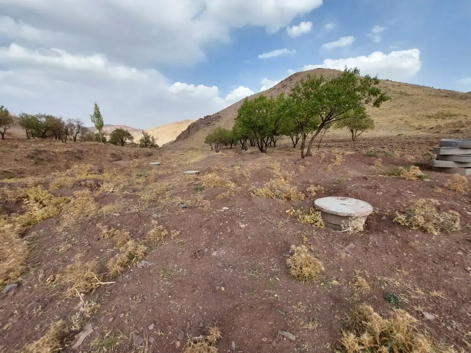 باغ و زمین زراعی در محدوده خرقان ساوه_ سند تک برگ
