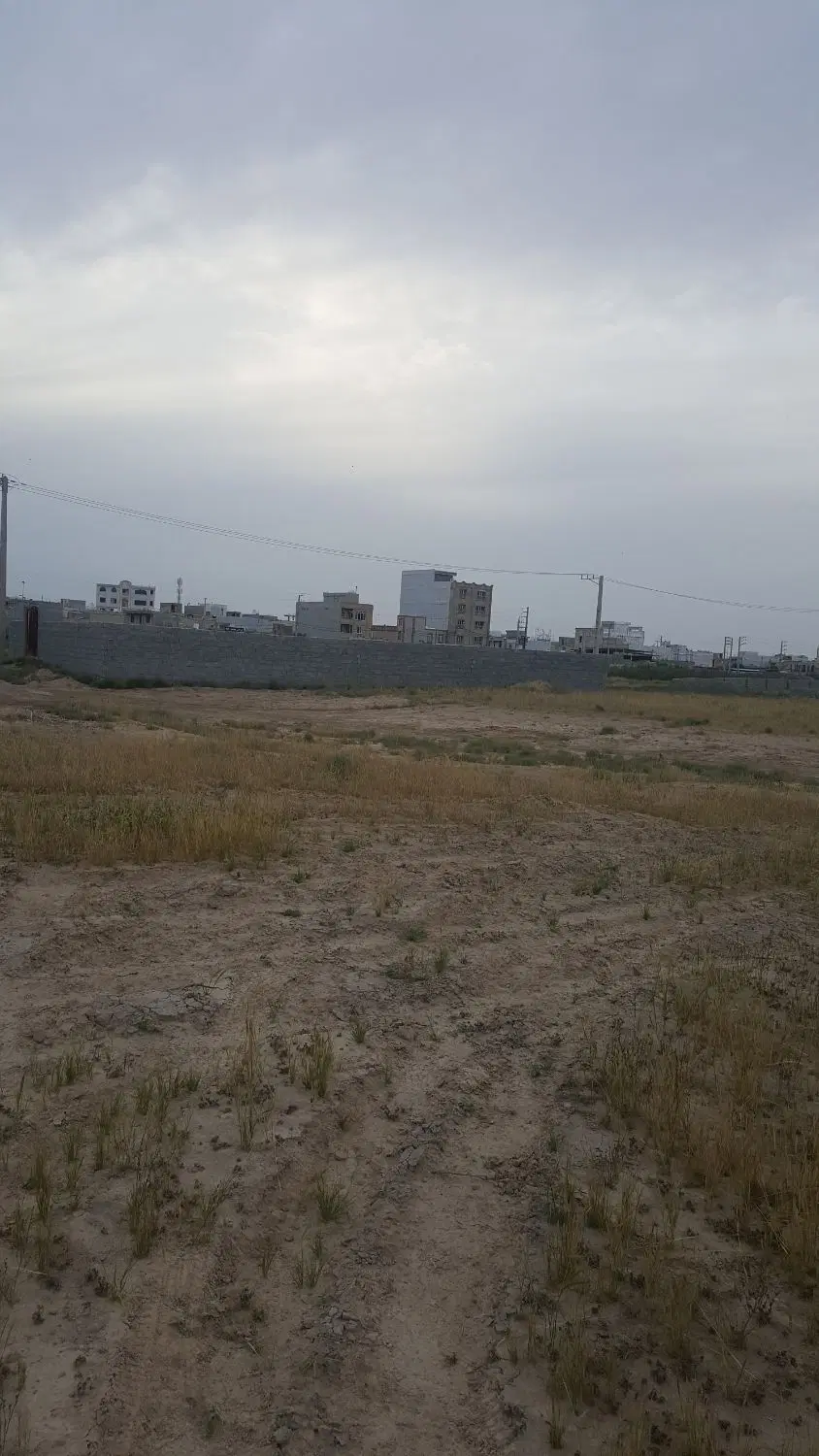 زمین محله امید پشت بند دره