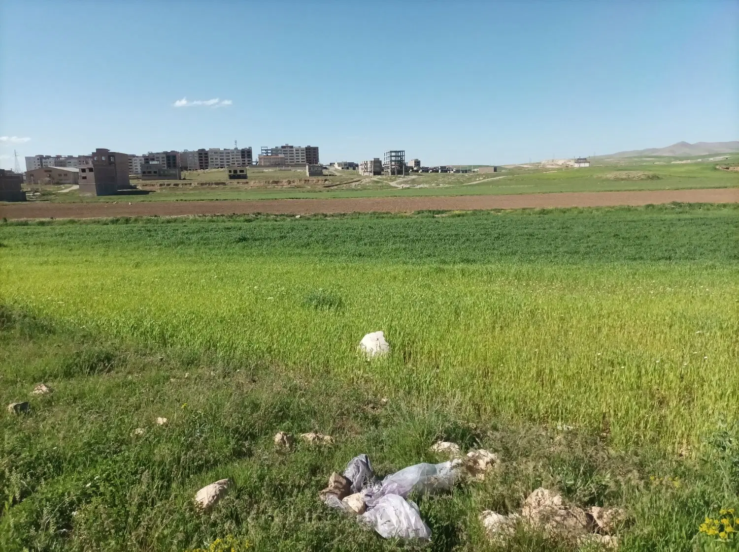 فروش زمین مسکونی در انتهای کانی باقر
