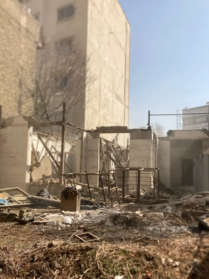 زمین آخر هاشمیه مشهد ۷سقف پروانه