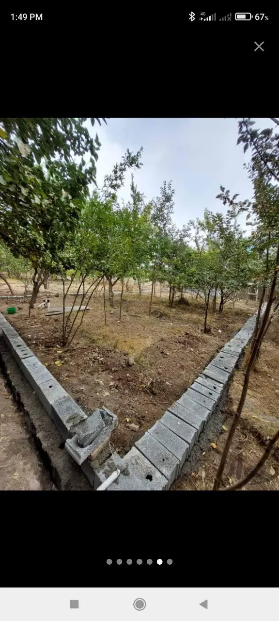 زمین ۲۵۰ متری در دل جاده وادان_دماوند
