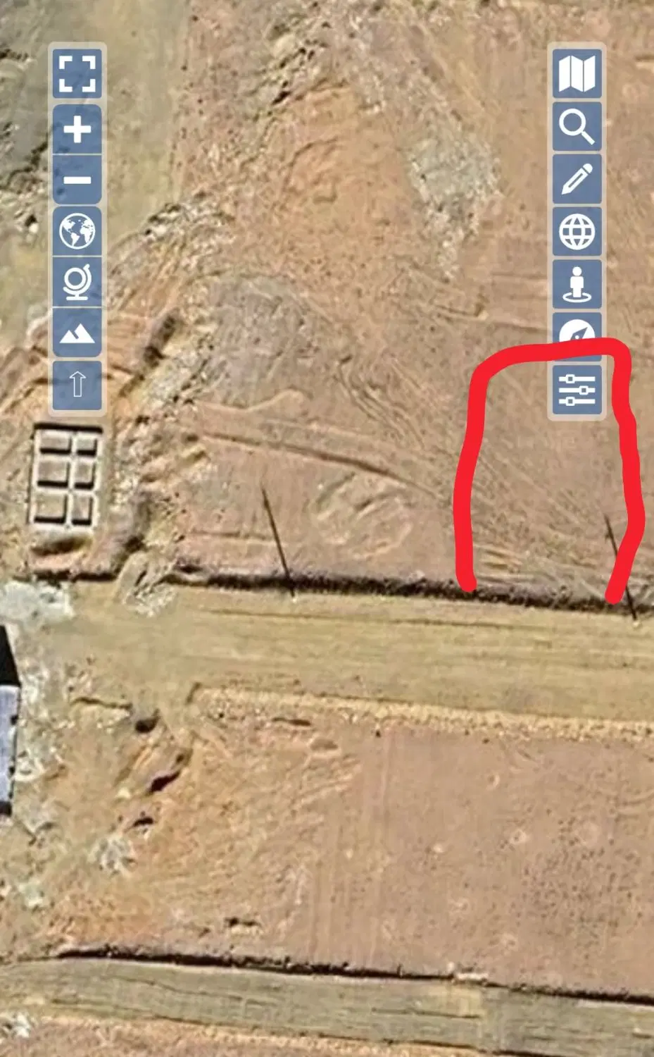زمین راهنما رانندگی