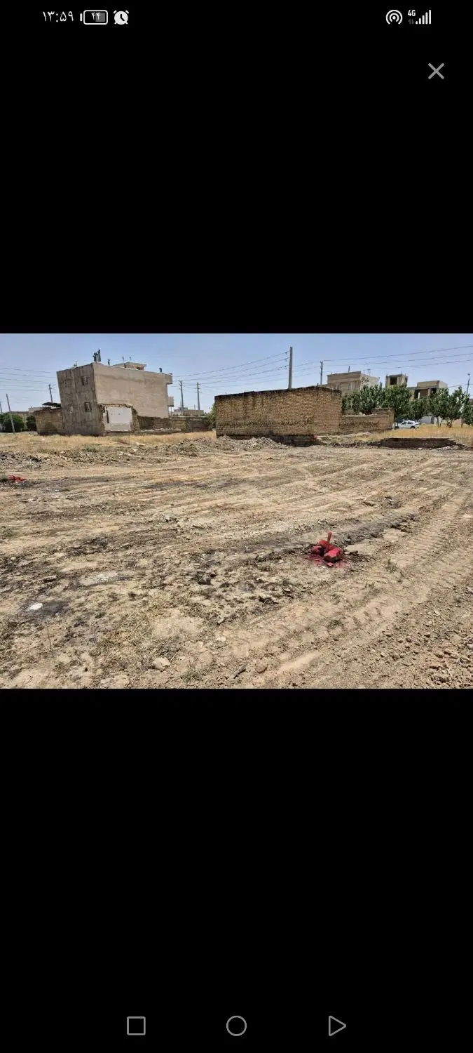 زمین مسکونی چاه افضل