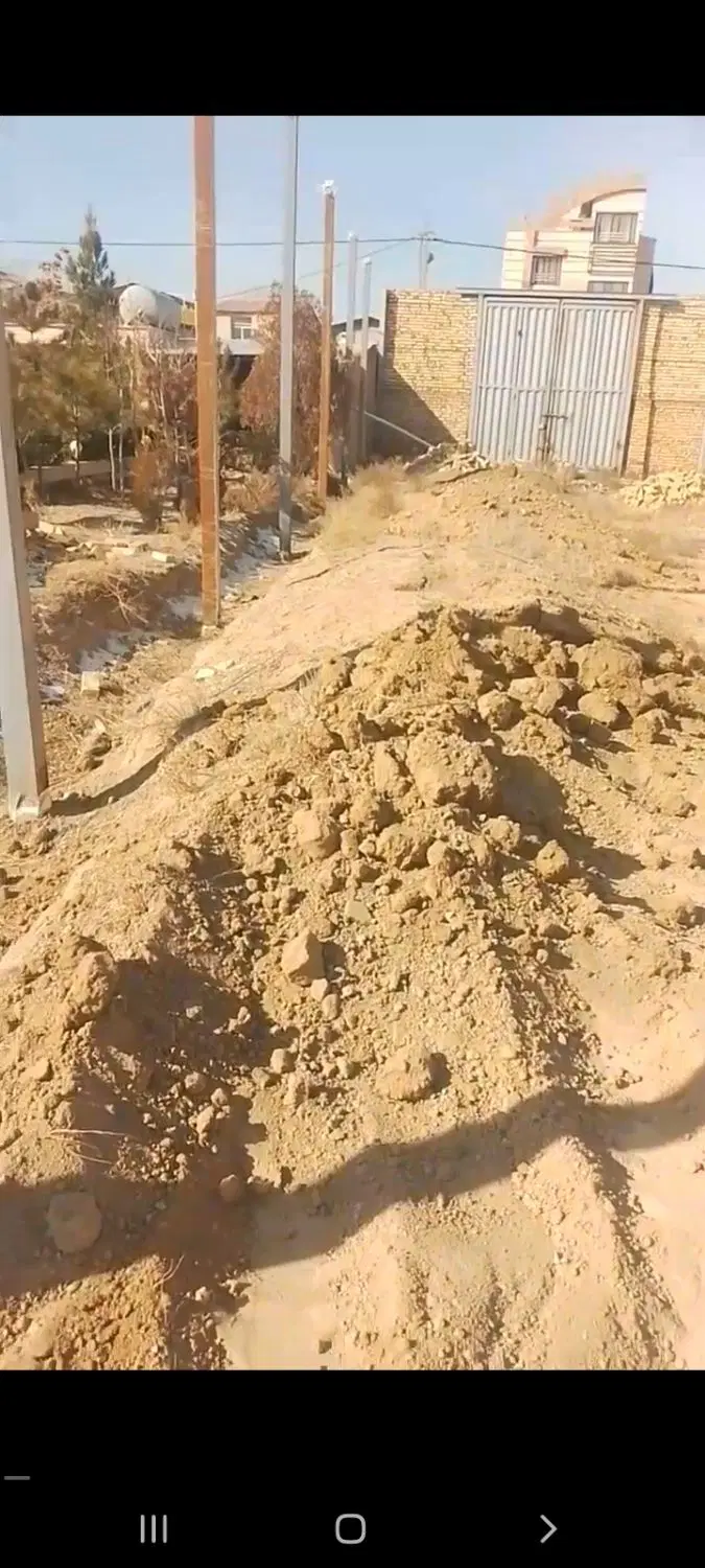 زمین احمدآباد چهار دیواری