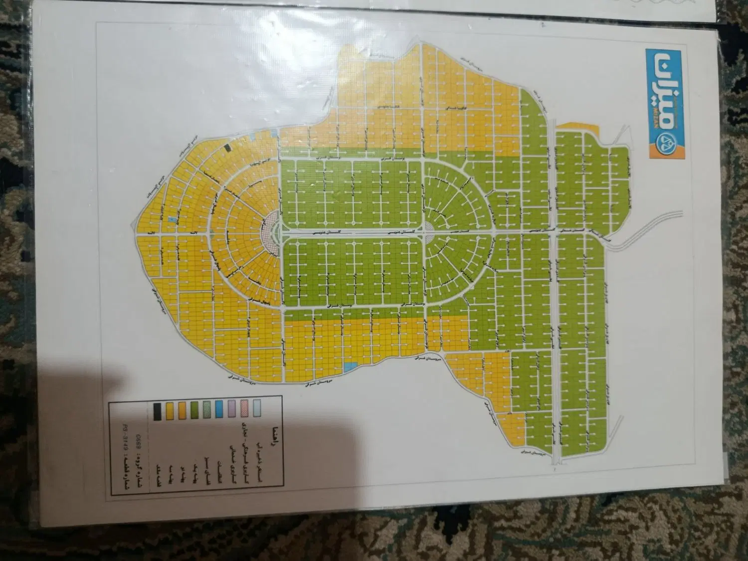 دو قطعه زمین در باغستان میزان