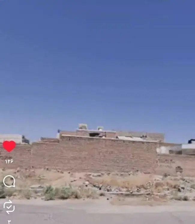 زمین سه نبش در کاشمر  خیابان بهبودی